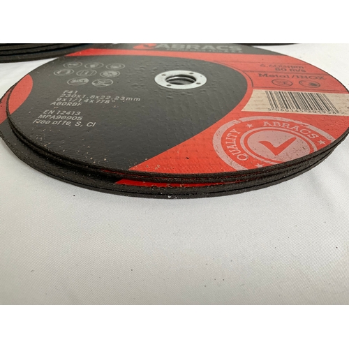 31 - QTY METAL CUTTING DISCS X 20 - 230m