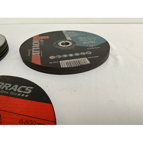 31 - QTY METAL CUTTING DISCS X 20 - 230m