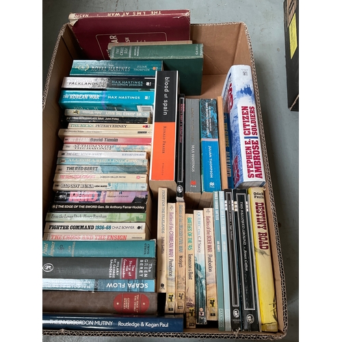 117 - THREE BOXES OF BOOKS