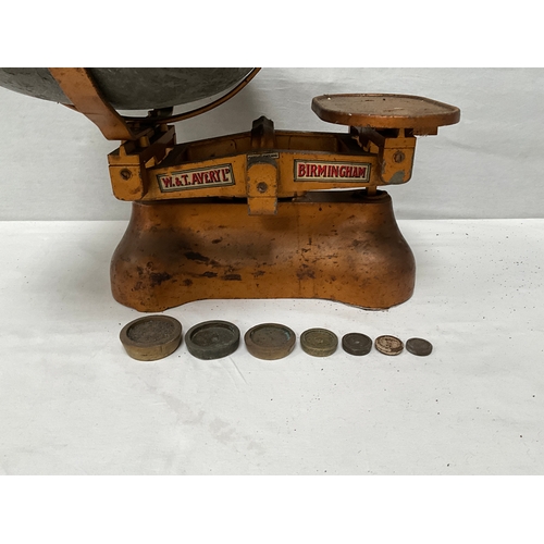 66 - VINTAGE AVERY SCALES AND WEIGHTS