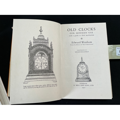 67 - 4 CLOCK REFERENCE BOOKS