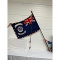 VINTAGE BOYS BRIGADE FLAG AND POLE (FLAG 35” x 50”) (POLE 90”)