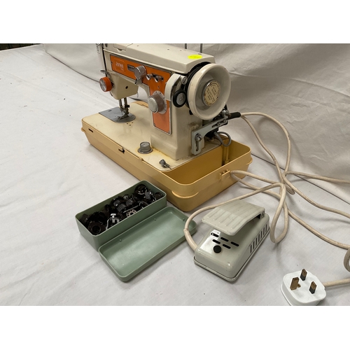 53 - JONES 720 ELECTRIC SEWING MACHINE (NO COVER)