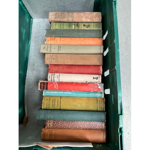 58 - 3 CRATES OF BOOKS TO INCLUDE JUNGLE,AMAZON,BRAZIL,TRIBAL ETC