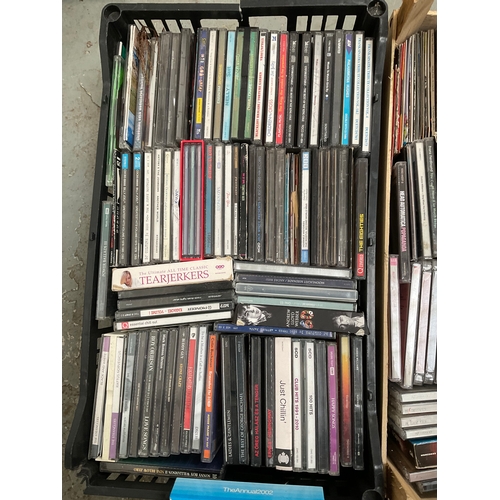 490 - 4 BOXES TO INCLUDE CD’S AND DVD’S