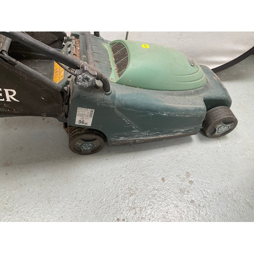 435 - HAYTER ENVOY 36 ELECTRIC PUSH MOWER WITH GRASS BOX