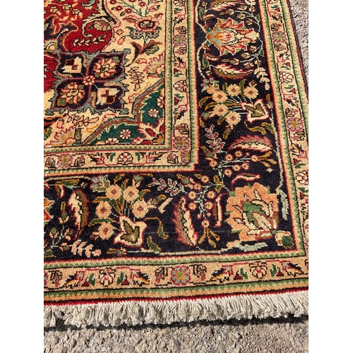 119 - VINTAGE  MULTI COLOURED PATTERNED CARPET 117” X 78”