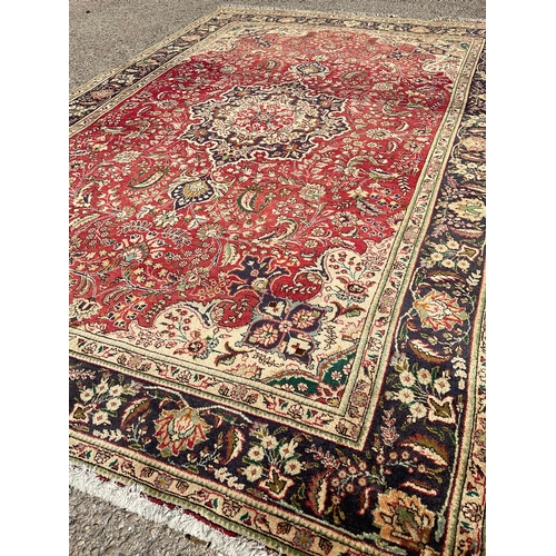 119 - VINTAGE  MULTI COLOURED PATTERNED CARPET 117” X 78”