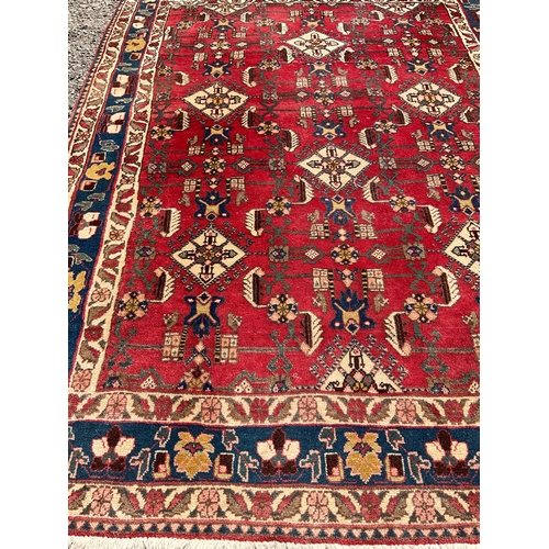 2 - VINTAGE PATTERNED CARPET 62” x 45”