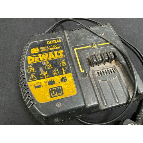 29 - DEWALT 24V RECHARGEABLE BATTERY HAMMER DRILL COMPLETE WITH CHARGER