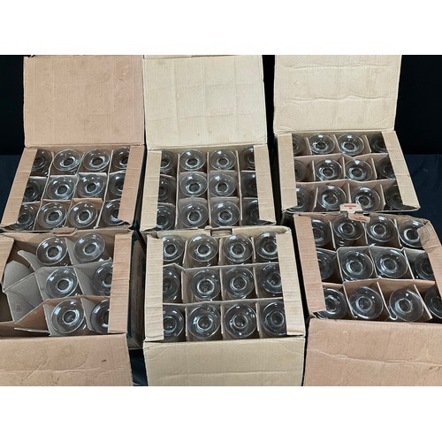 45 - 6 BOXES OF PROFESSIONAL CATERING STEMMED GLASSES (72 IN TOTAL)