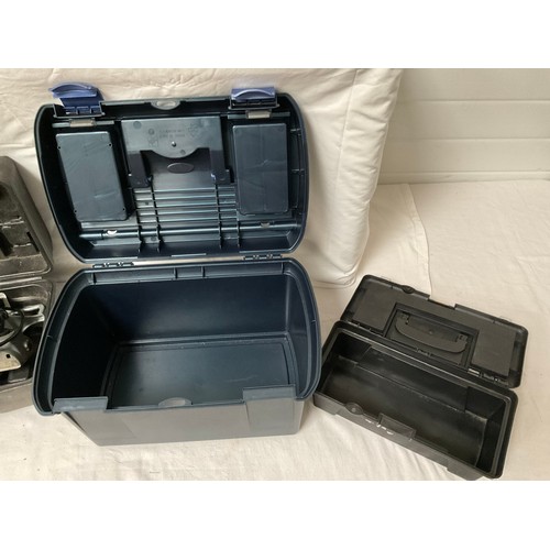 60 - ELECTRIC PLANER AND TOOL BOX