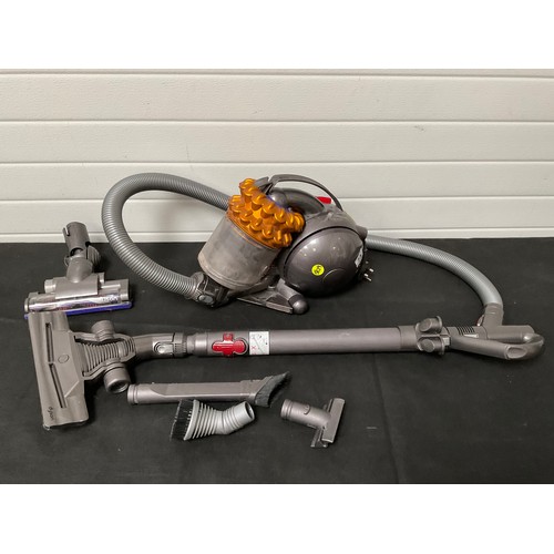 73 - DYSON DC47 BALL HOOVER AND ATTACHMENTS