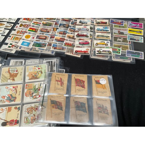 93 - COLLECTION OF CIGARETTE CARDS OF VARIOUS SUBJECTS