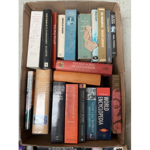 100 - 2 BOXES OF BOOKS TO INCLUDE STEPHEN DONALDSON,DAVID EDDINGS,ETC