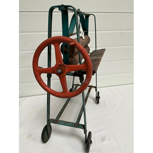 9 - VINTAGE TOY MANGLE H19” W17” D7”