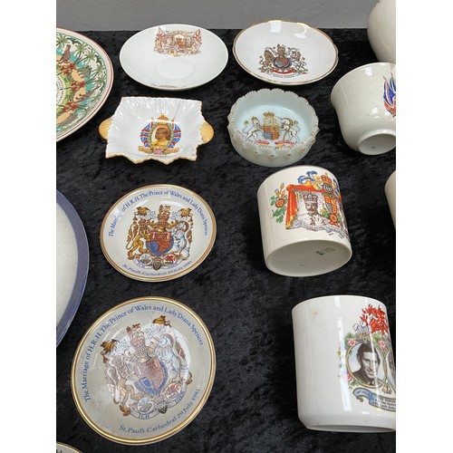 58 - BOX OF CORONATION ITEMS TO INCLUDE VICTORIAN AND LATER TANKARDS,PLATES ETC