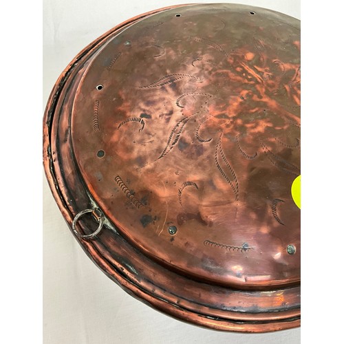 67 - GEORGIAN COPPER WARMING PAN