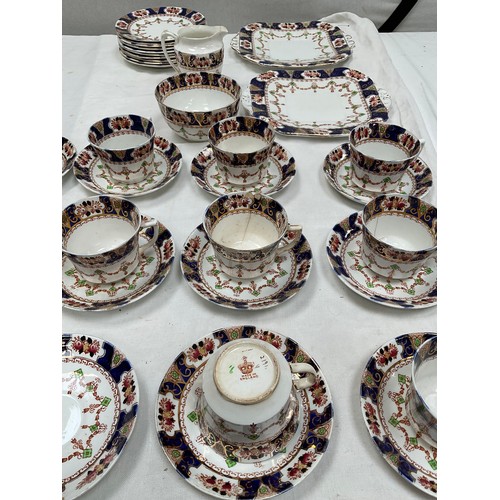 110 - TWO VICTORIAN BONE CHINA PART TEA SETS