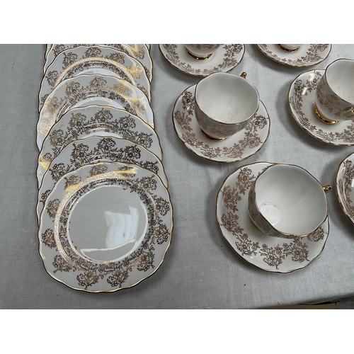 141 - BOX OF CHINA TO INCLUDE 2 PART BONE CHINA TEA SETS