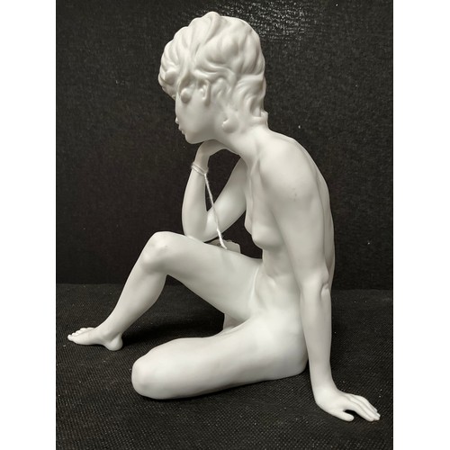 179 - KAISER WEST GERMAN BISQUE NUDE LADY FIGURE BY WOLFGANG GAWANTKA H9