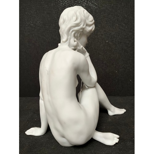 179 - KAISER WEST GERMAN BISQUE NUDE LADY FIGURE BY WOLFGANG GAWANTKA H9