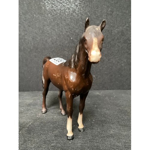 209 - BESWICK BROWN BAY COB ,BESWICK SHETLAND PONY AND BESWICK ARAB COLT