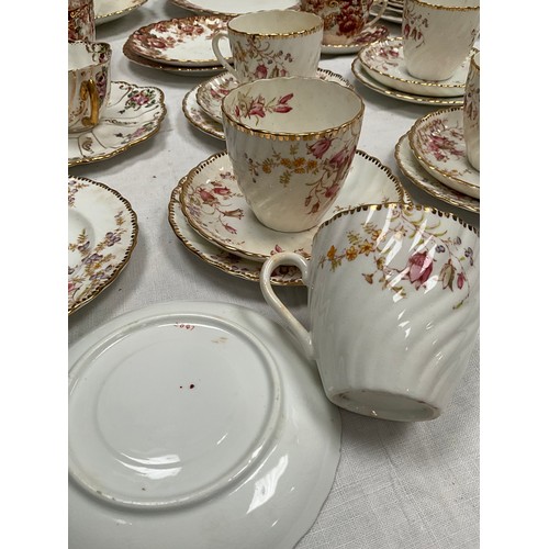 241 - 2 BOXES OF VICTORIAN CHINA TO INCLUDE COALPORT PART TEA AND DINNER SERVICE ETC