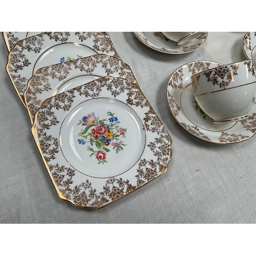 267 - BOX OF CHINA TO INCLUDE PART TEA SET,TUREENS ETC