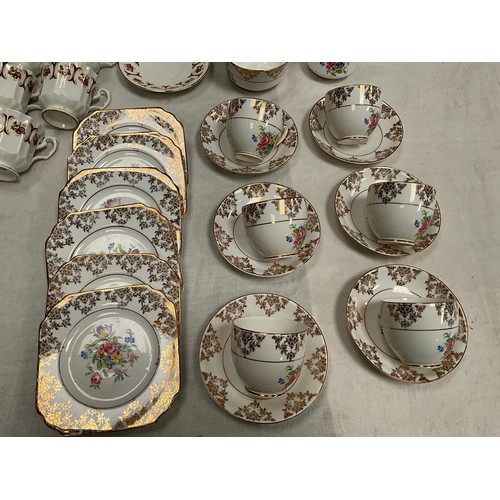 267 - BOX OF CHINA TO INCLUDE PART TEA SET,TUREENS ETC