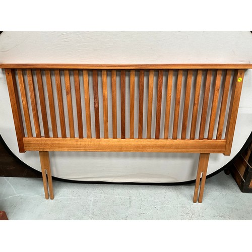 374A - MODERN 4'6 SLATTED HEADBOARD