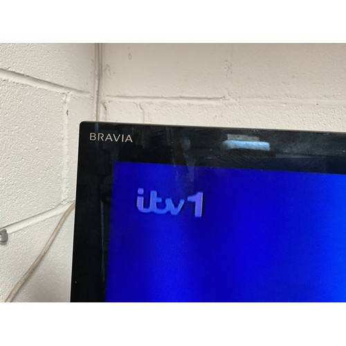 13 - 40” SONY FLAT SCREEN SMART TV WITH REMOTE