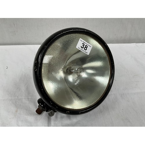 38 - VINTAGE LUCAS KING OF THE ROAD CAR LAMP