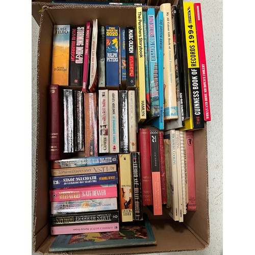 46 - 2 BOXES OF BOOKS AND BOX OF COLLECTORS GUIDE MAGAZINES