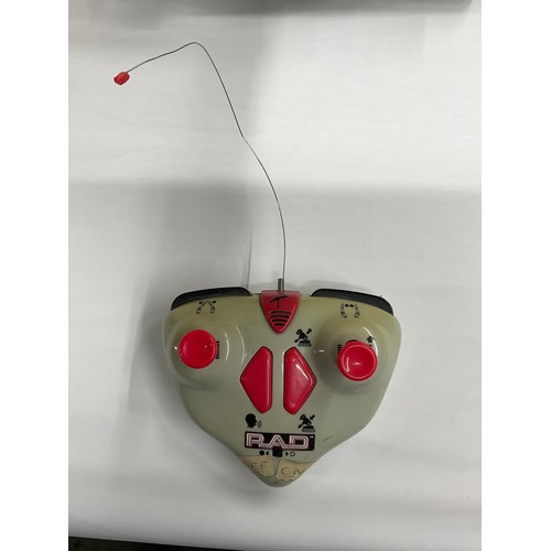 11 - VINTAGE RAD REMOTE CONTROL ROBOT TOY.