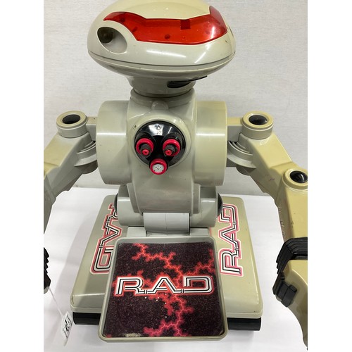 11 - VINTAGE RAD REMOTE CONTROL ROBOT TOY.