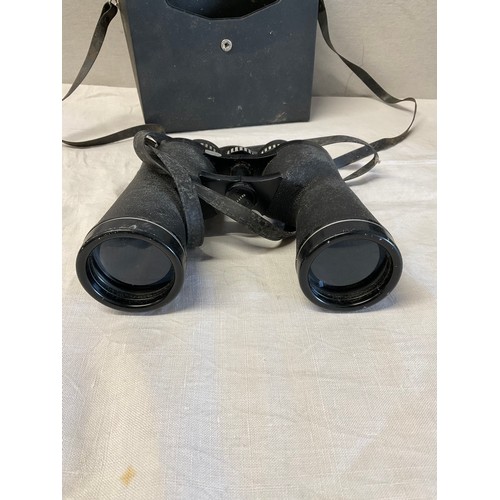 5 - TWO PAIRS OF CASED FIELD BINOCULARS