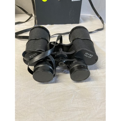 5 - TWO PAIRS OF CASED FIELD BINOCULARS