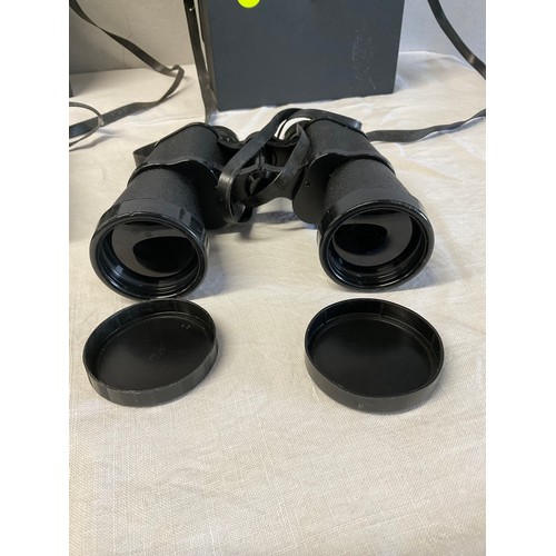 5 - TWO PAIRS OF CASED FIELD BINOCULARS