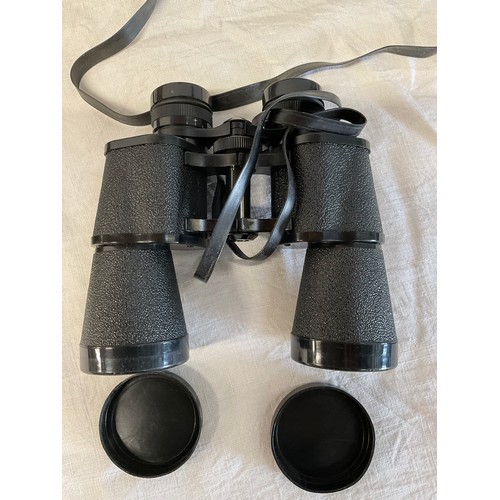 5 - TWO PAIRS OF CASED FIELD BINOCULARS