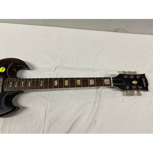 14 - SIX STRING  ORFEO ELECTRIC GUITAR A-F