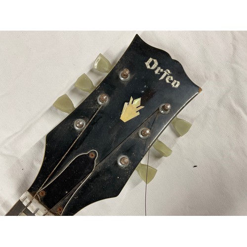 14 - SIX STRING  ORFEO ELECTRIC GUITAR A-F