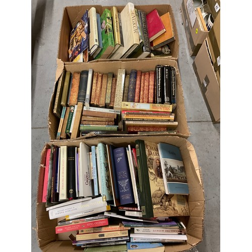 53 - THREE BOXES OF BOOKS