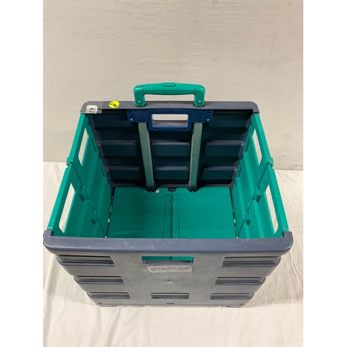 69 - FOLDING CARRY BOX ON WHEELS