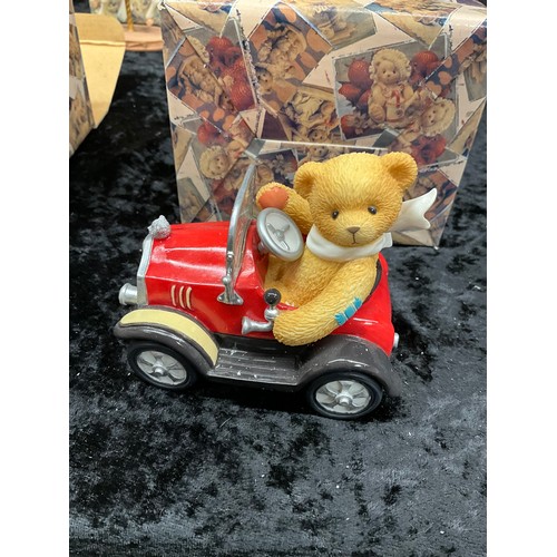 174 - QUANTITY OF BOXED CHERISHED TEDDY FIGURES TO INCLUDE YOU MAKE MY HEART RACE, 8 IN TOTAL