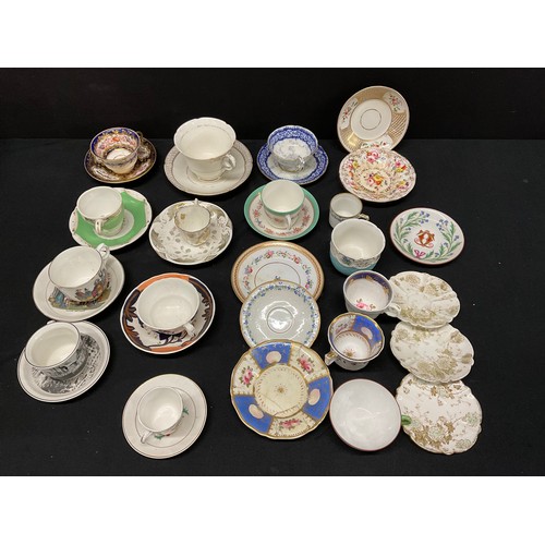 300 - BOX OF CHINA TO INCLUDE CUPS ANS SAUCERS, AINSLEY, COALPORT ETC SOME A-F