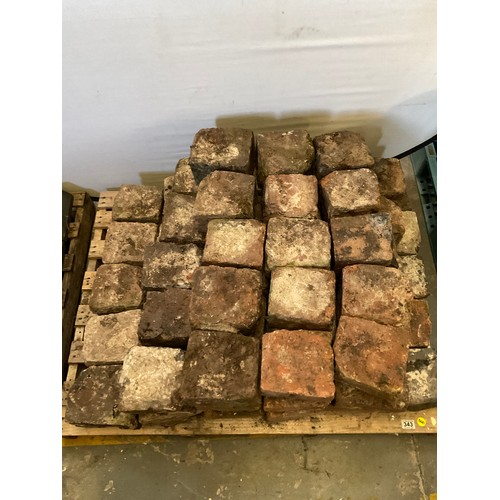 343 - 65 LARGE VICTORIAN KILN BRICKS