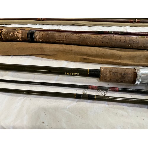 483 - FISHING BOX TO INCLUDE QUANTITY OF FISHING REELS, FLOATS AND A FISHING BAG TO INCLUDE FISHING RODS E... 
