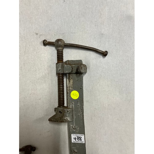 488 - TWO SASH CLAMPS