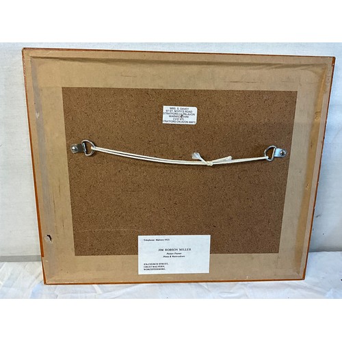 506 - FOUR FRAMED WATERCOLORS ONE SIGNED